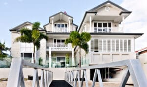 Airbnb property management service promotional artwork